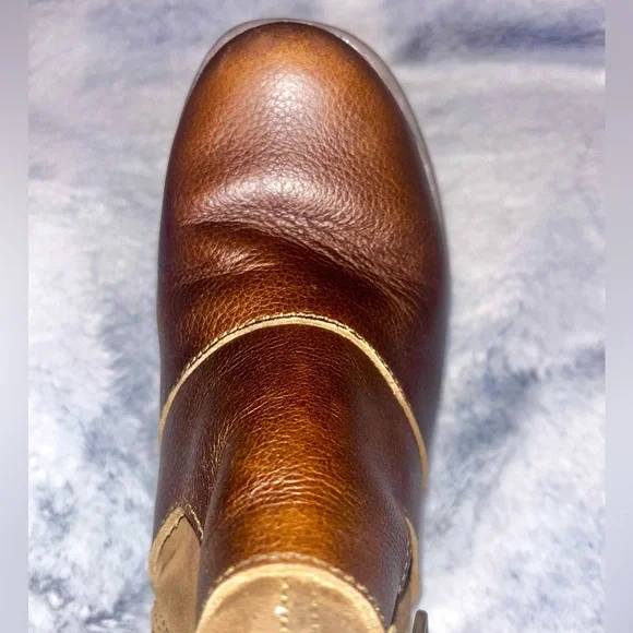 El Naturalista Leather & Suede Ankle Boots women's size l0 - Picture 4 of 11